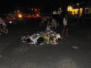 DSCF2020 Trash mountian on Nehru Blvd