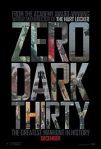 Zero Dark Thirty movie poster from Wikipedia